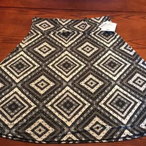 3XL LuLaRoe Azure Knee Length A Line Skirt.